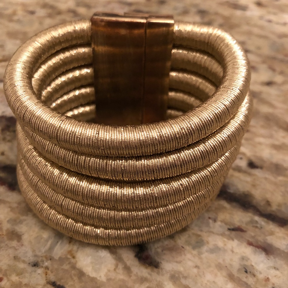 Gold tone cuff from Boutique 1861